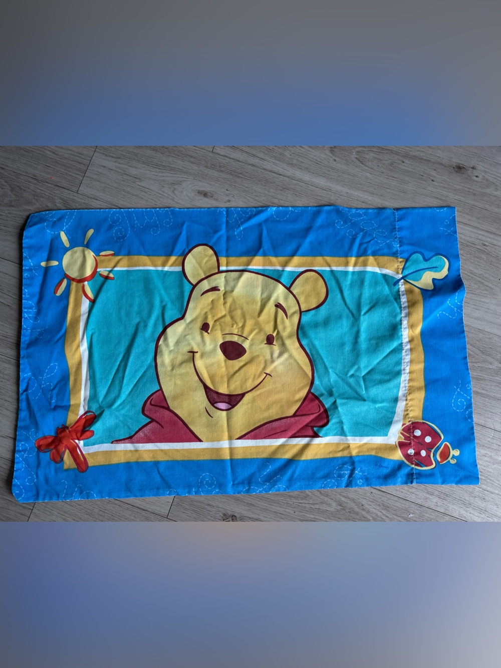 Vintage Disney Winnie The Pooh Pillow Case